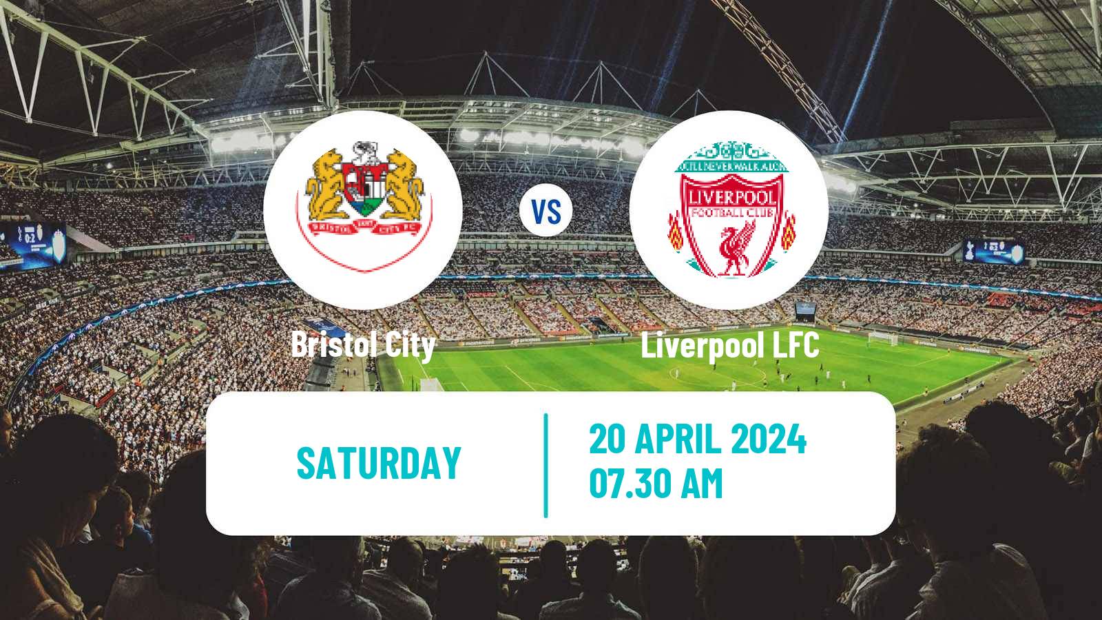 Soccer English WSL Bristol City - Liverpool LFC