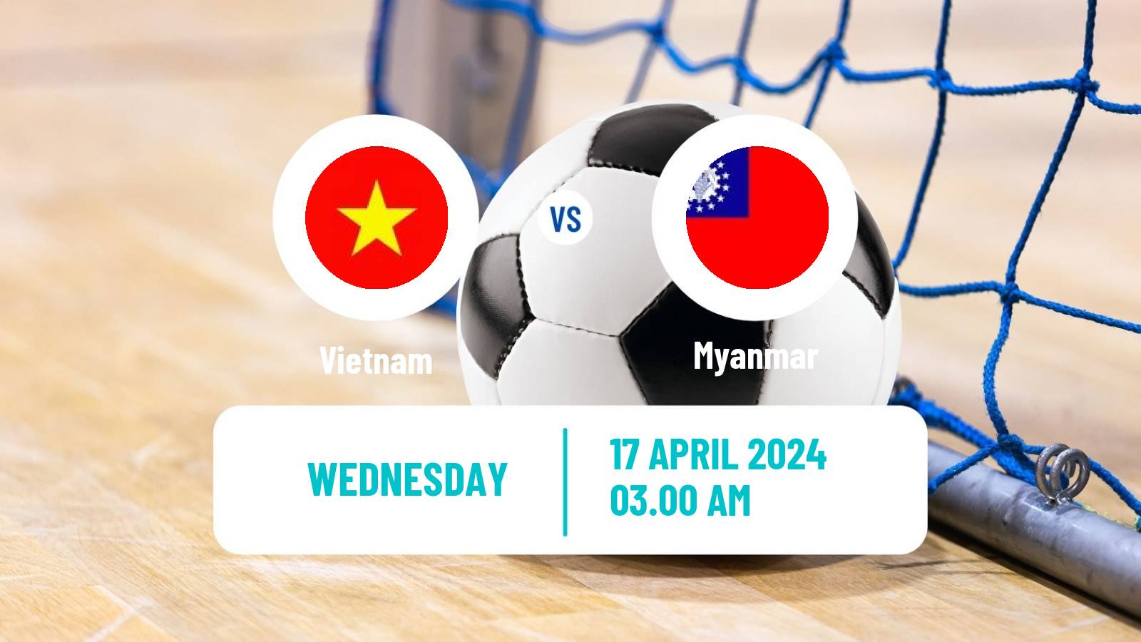 Futsal AFC Asian Cup Futsal Vietnam - Myanmar