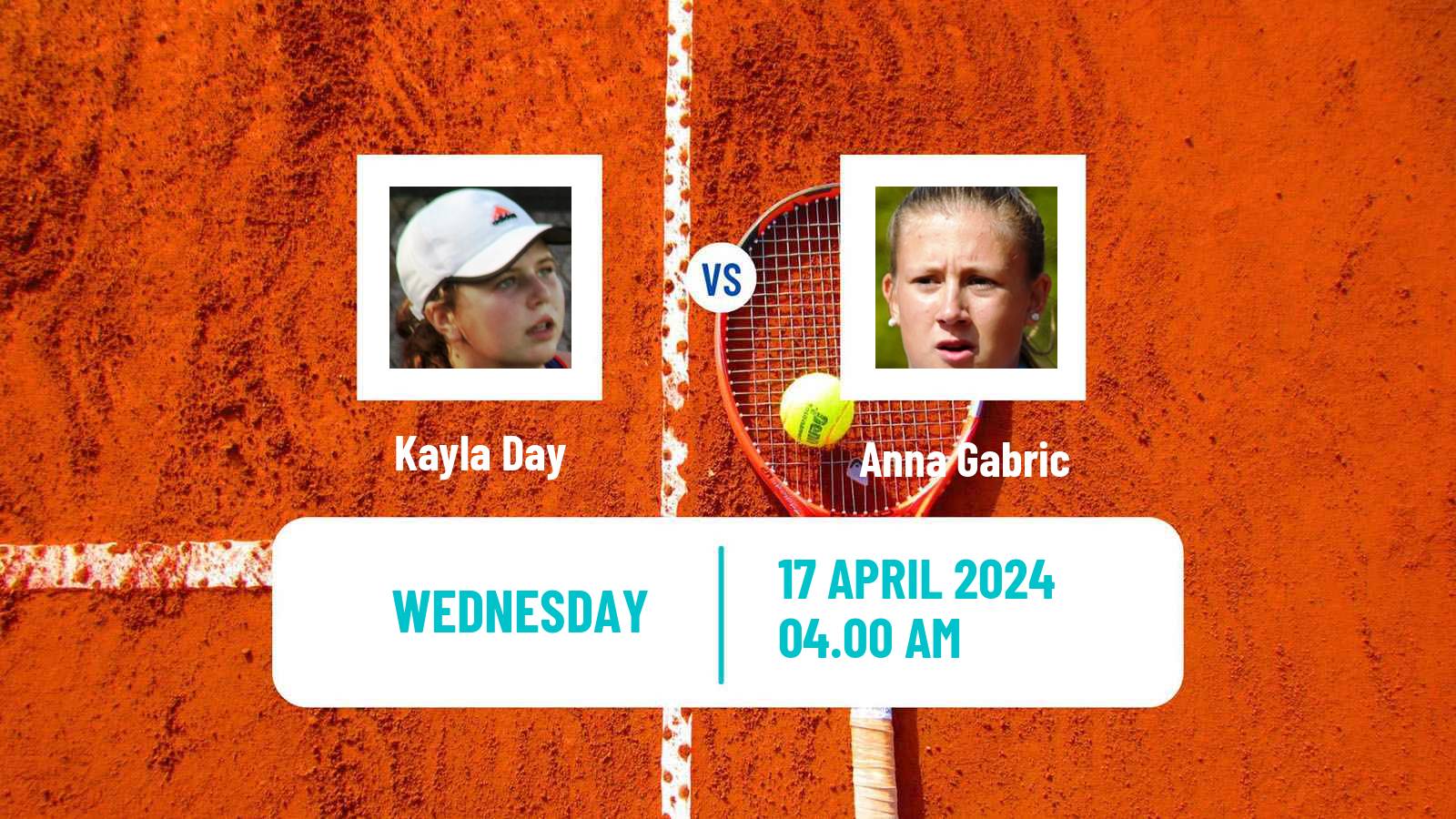 Tennis ITF W75 Chiasso Women Kayla Day - Anna Gabric