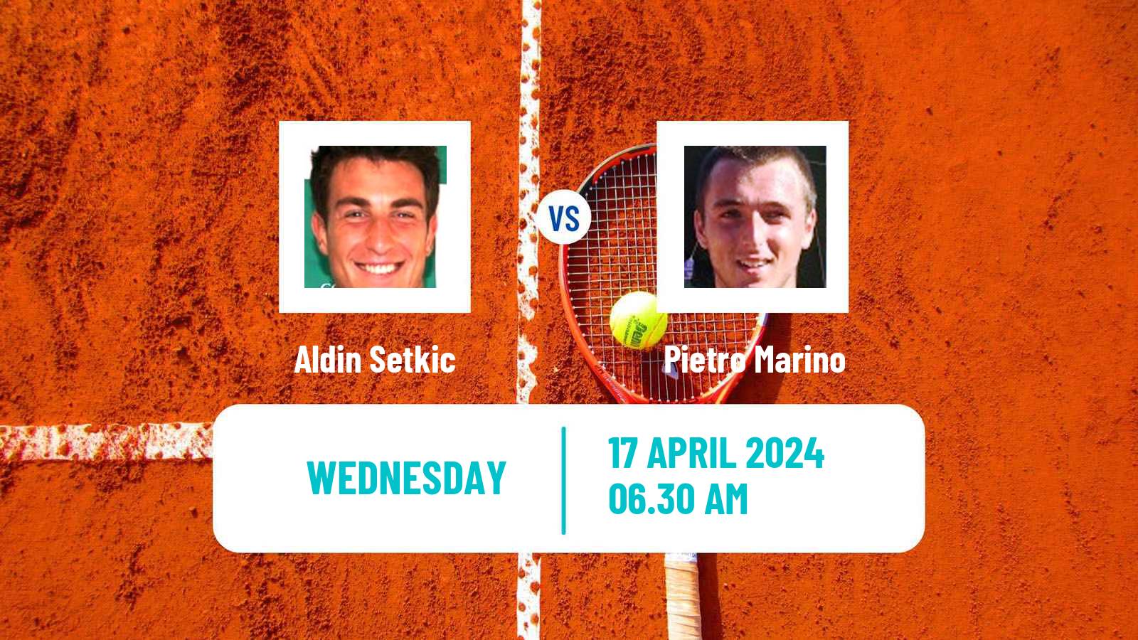 Tennis ITF M15 Dubrovnik Men Aldin Setkic - Pietro Marino