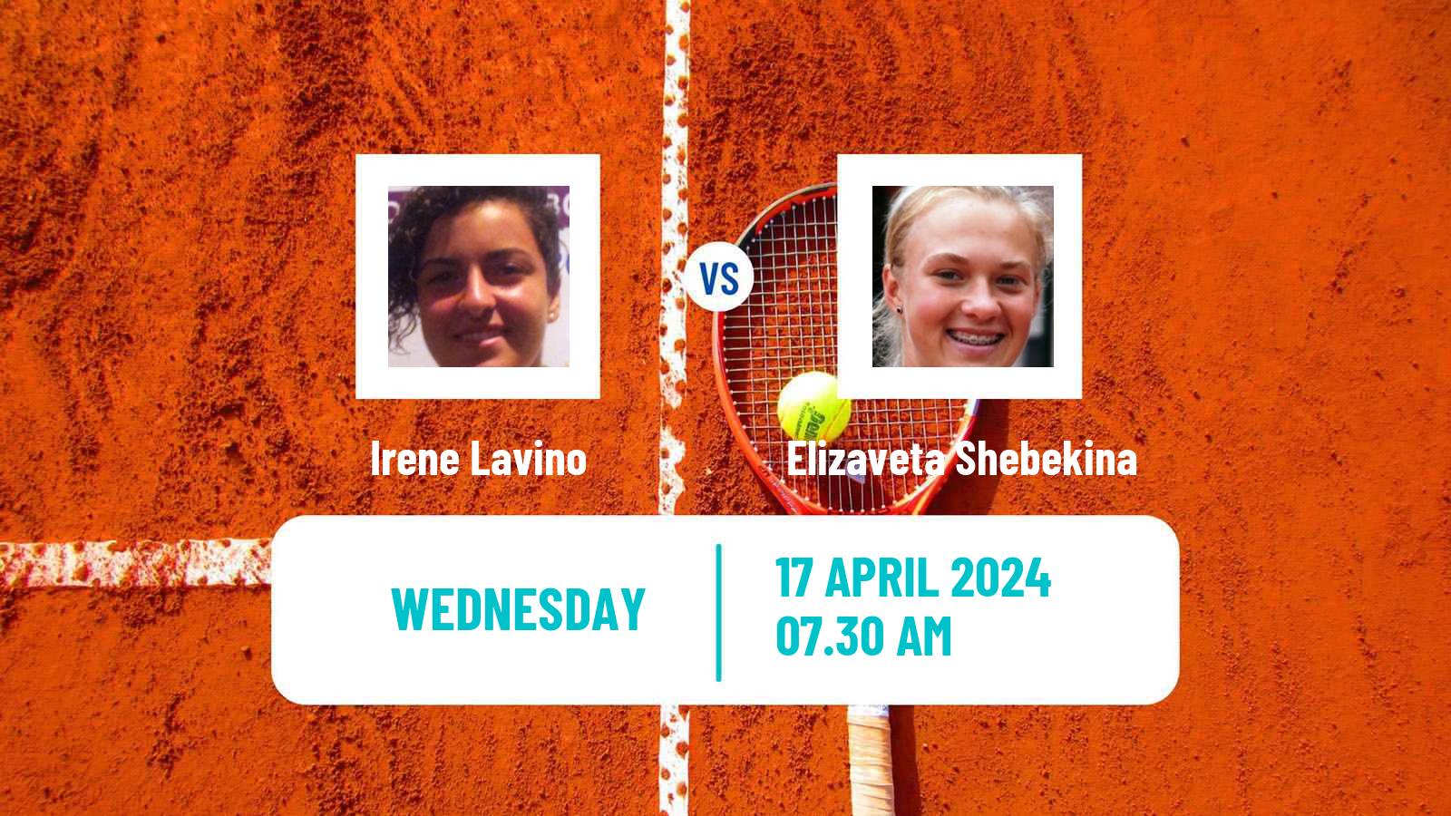 Tennis ITF W15 Shymkent Women Irene Lavino - Elizaveta Shebekina