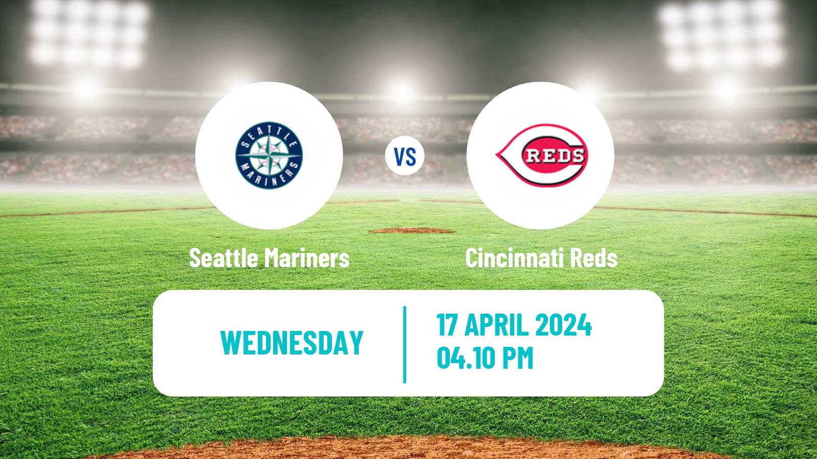 Baseball MLB Seattle Mariners - Cincinnati Reds