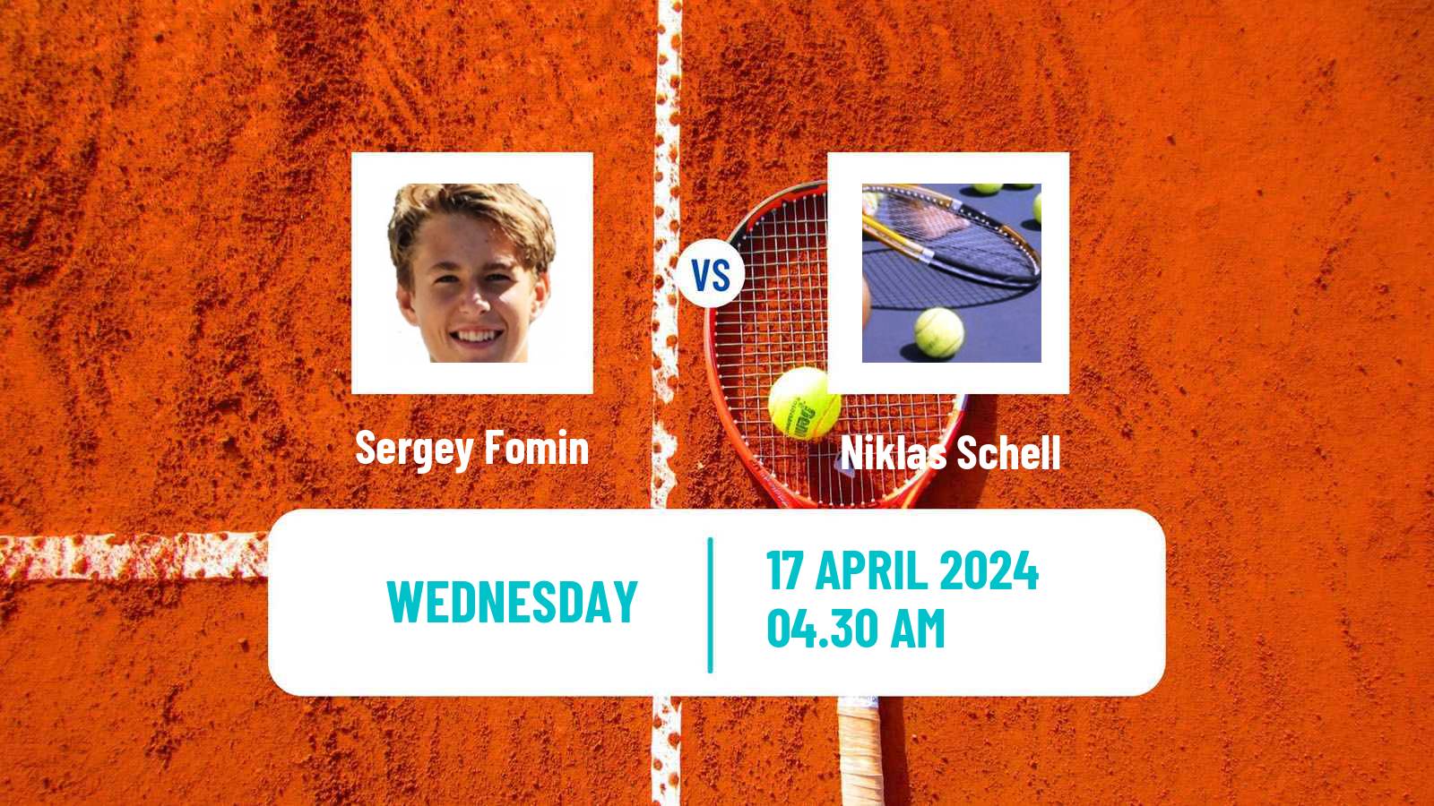 Tennis ITF M15 Shymkent Men Sergey Fomin - Niklas Schell