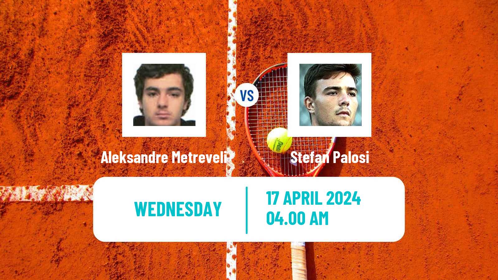 Tennis ITF M15 Antalya 11 Men Aleksandre Metreveli - Stefan Palosi