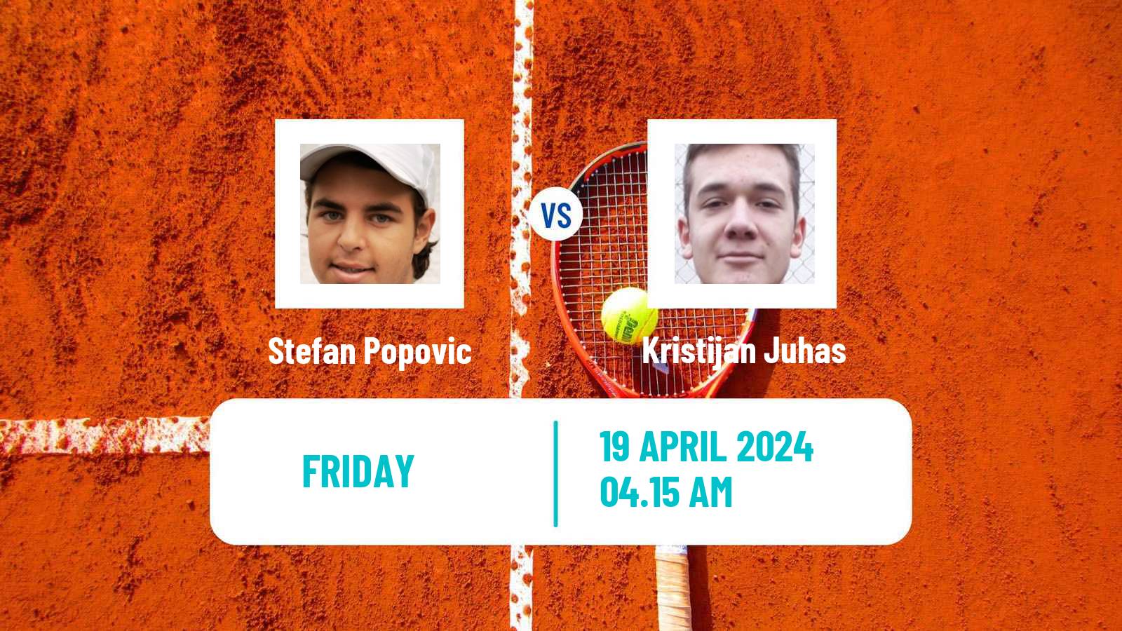 Tennis ITF M15 Kursumlijska Banja Men Stefan Popovic - Kristijan Juhas