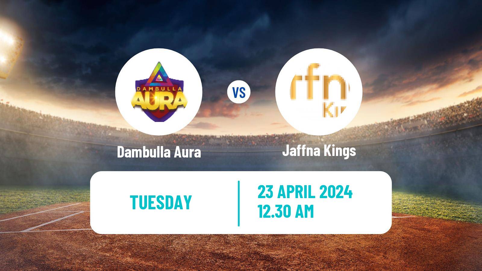 Cricket Sri Lanka NSL 4-Day Tournament Dambulla Aura - Jaffna Kings