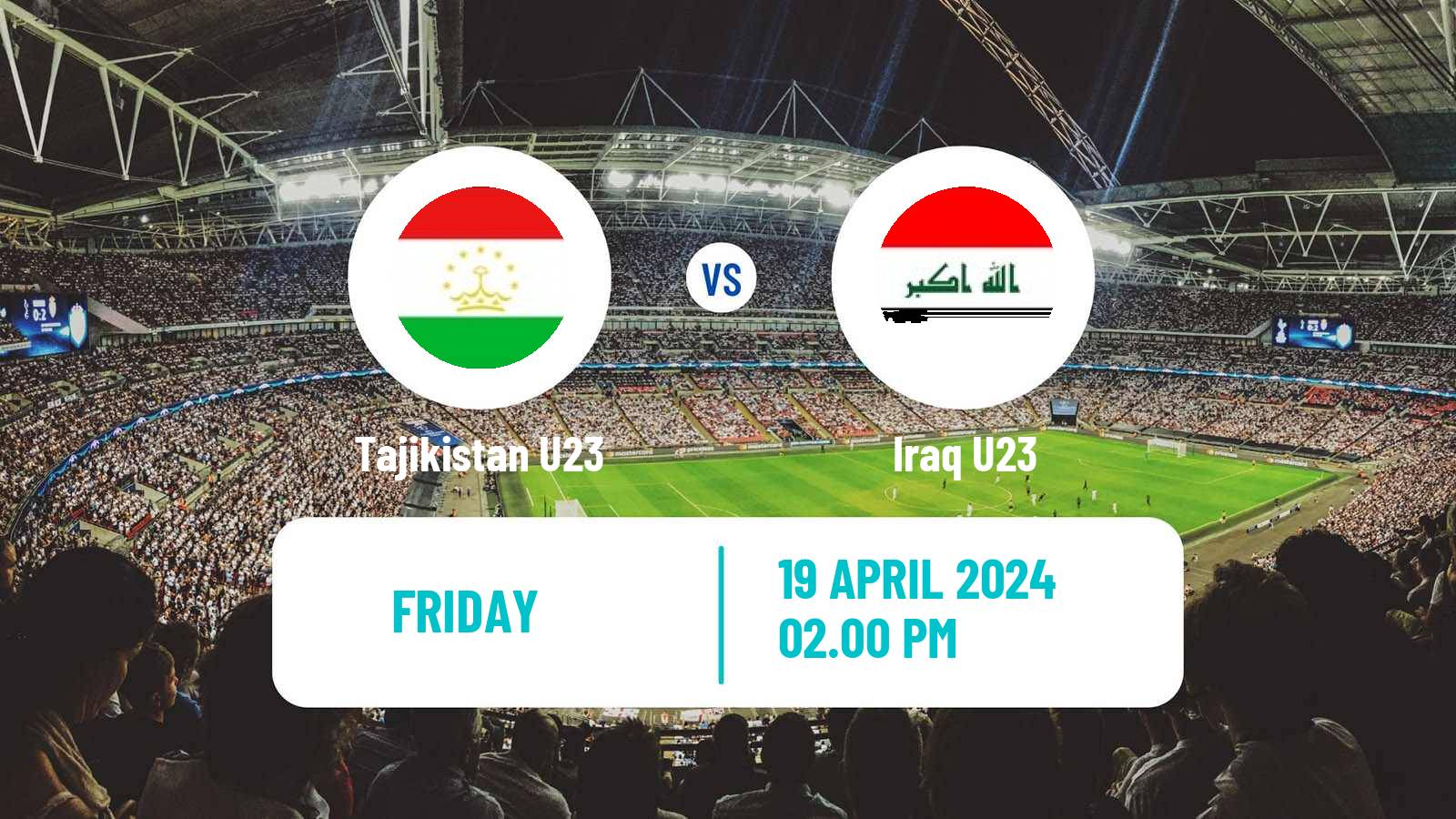 Soccer AFC Asian Cup U23 Tajikistan U23 - Iraq U23