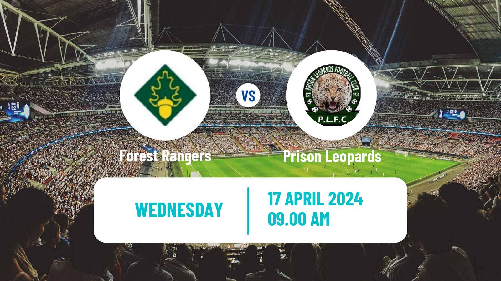 Soccer Zambian Premier League Forest Rangers - Prison Leopards