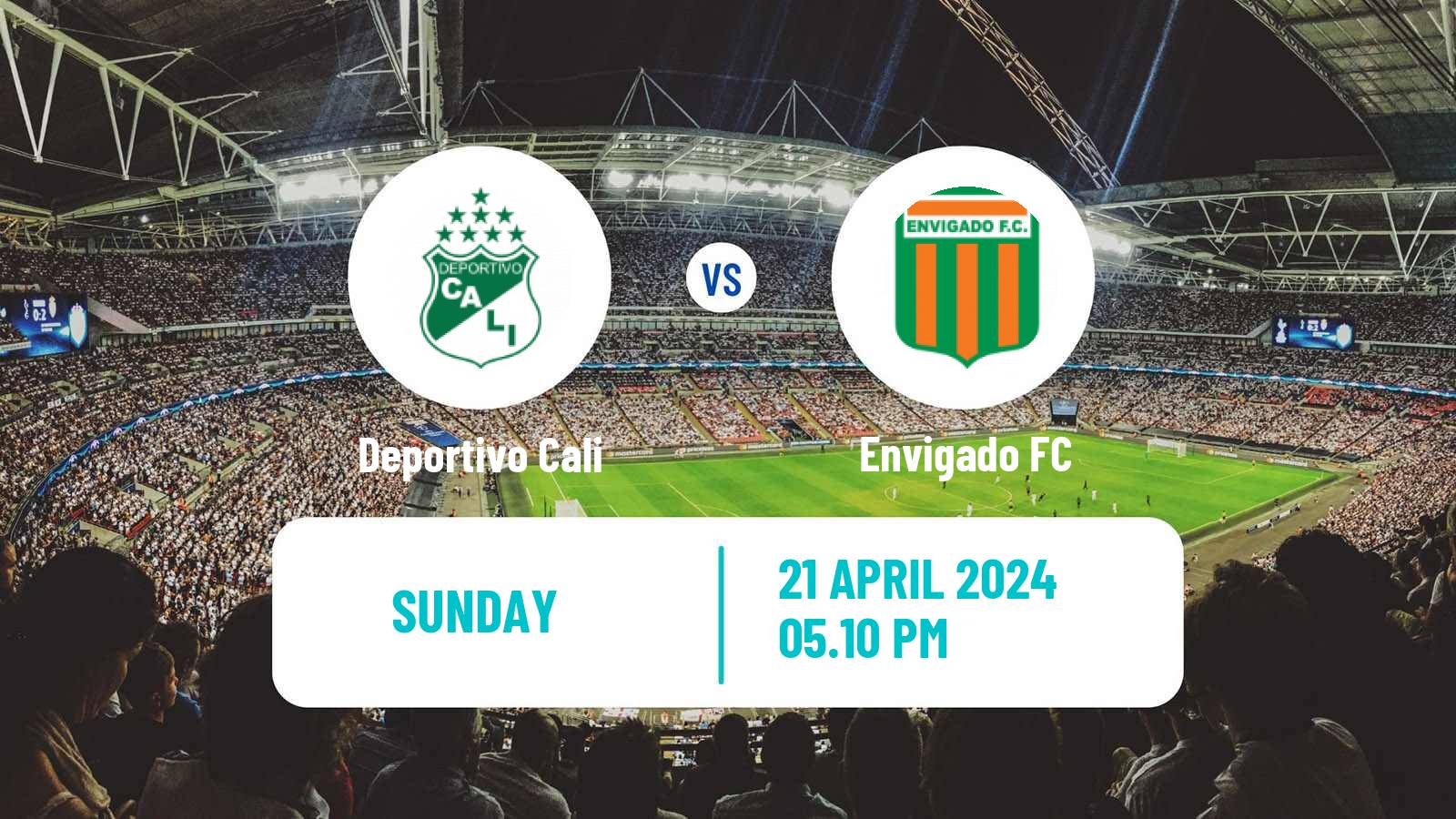 Soccer Colombian Primera A Deportivo Cali - Envigado