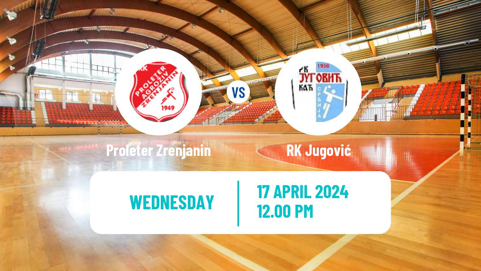 Handball Serbian Superliga Handball Proleter Zrenjanin - Jugović