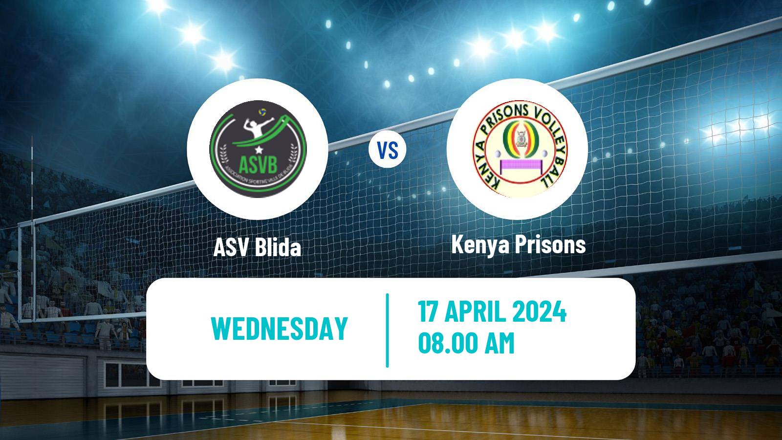 Volleyball African Club Championship Volleyball Blida - Kenya Prisons