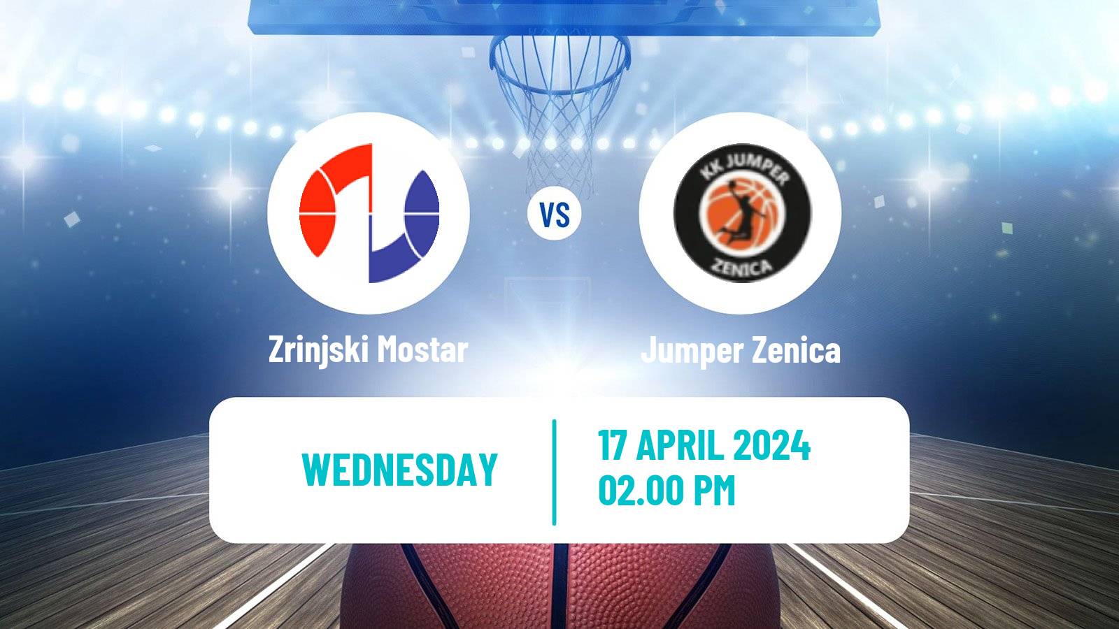 Basketball Bosnian Prvenstvo Basketball Women Zrinjski Mostar - Jumper Zenica