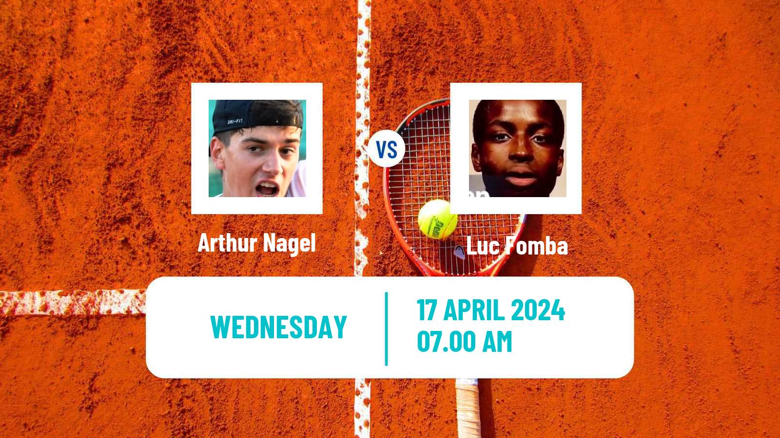 Tennis ITF M15 Azay Le Rideau Men Arthur Nagel - Luc Fomba