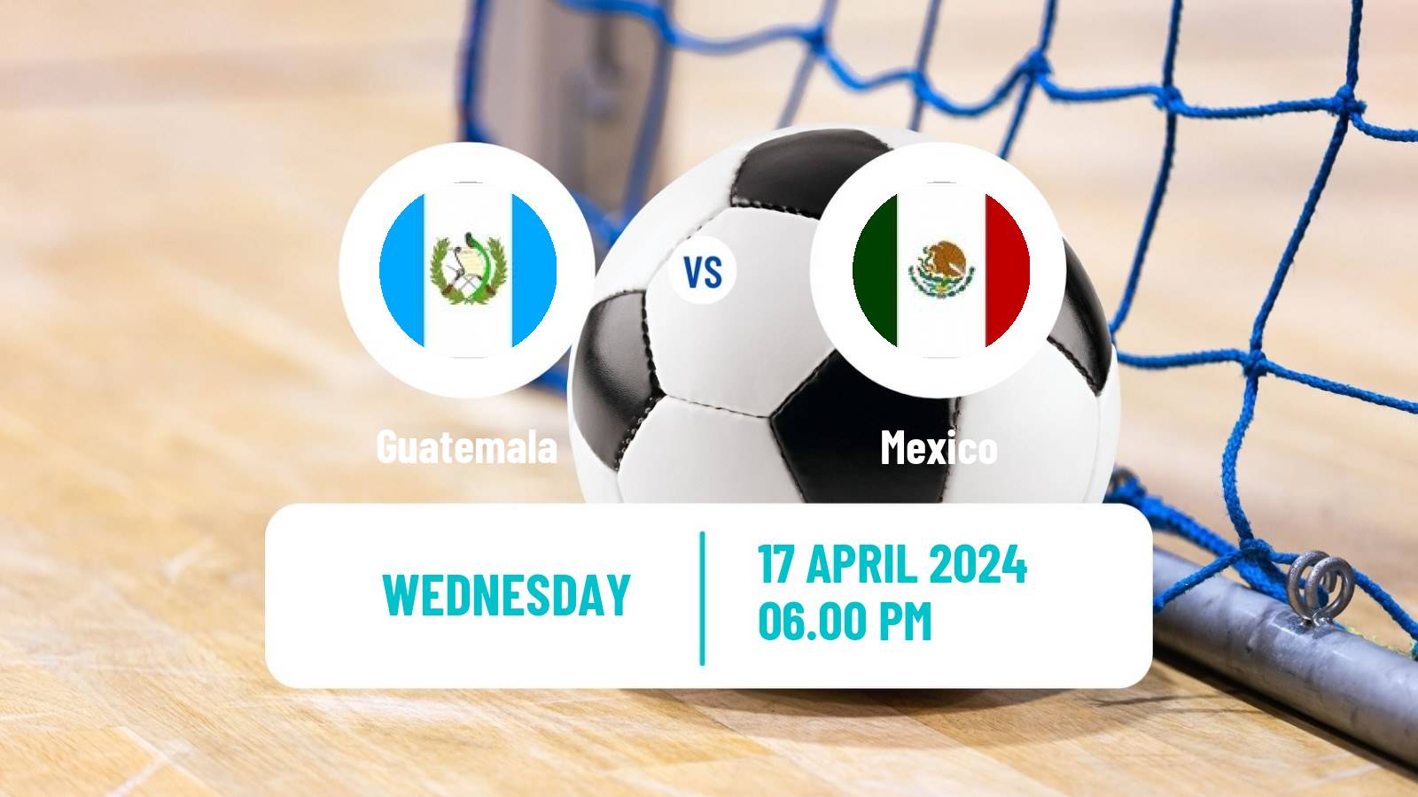 Futsal CONCACAF Championship Futsal Guatemala - Mexico