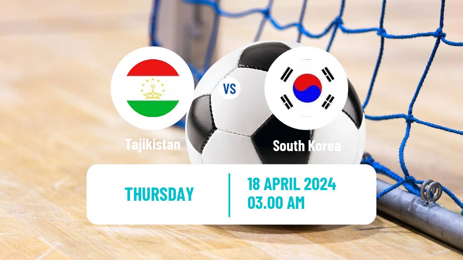 Futsal AFC Asian Cup Futsal Tajikistan - South Korea