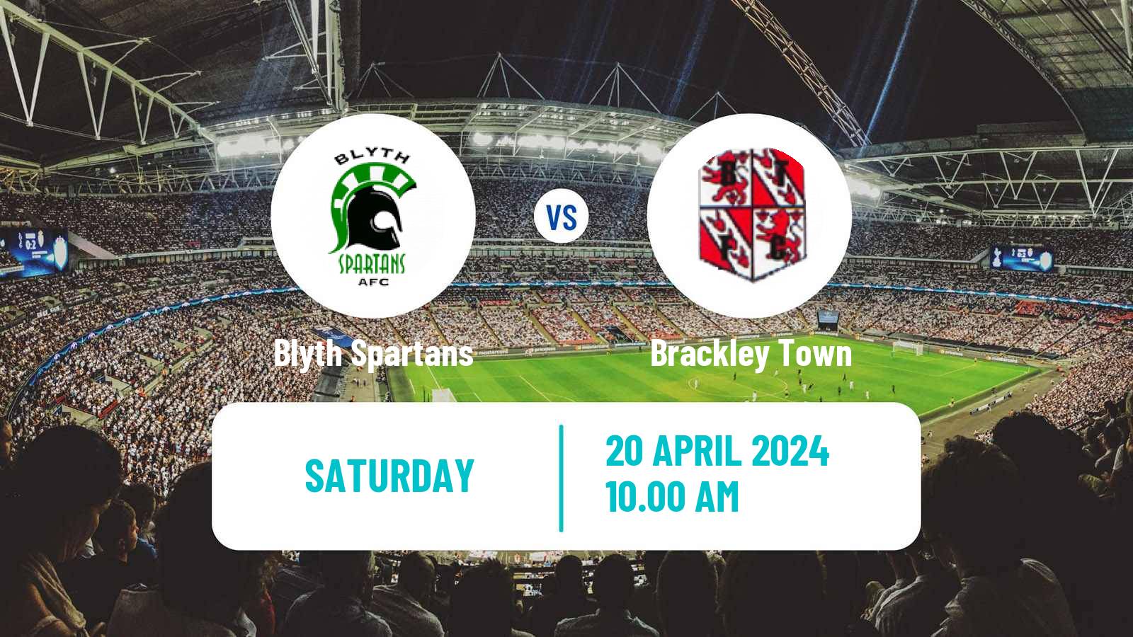 Soccer English National League North Blyth Spartans - Brackley Town