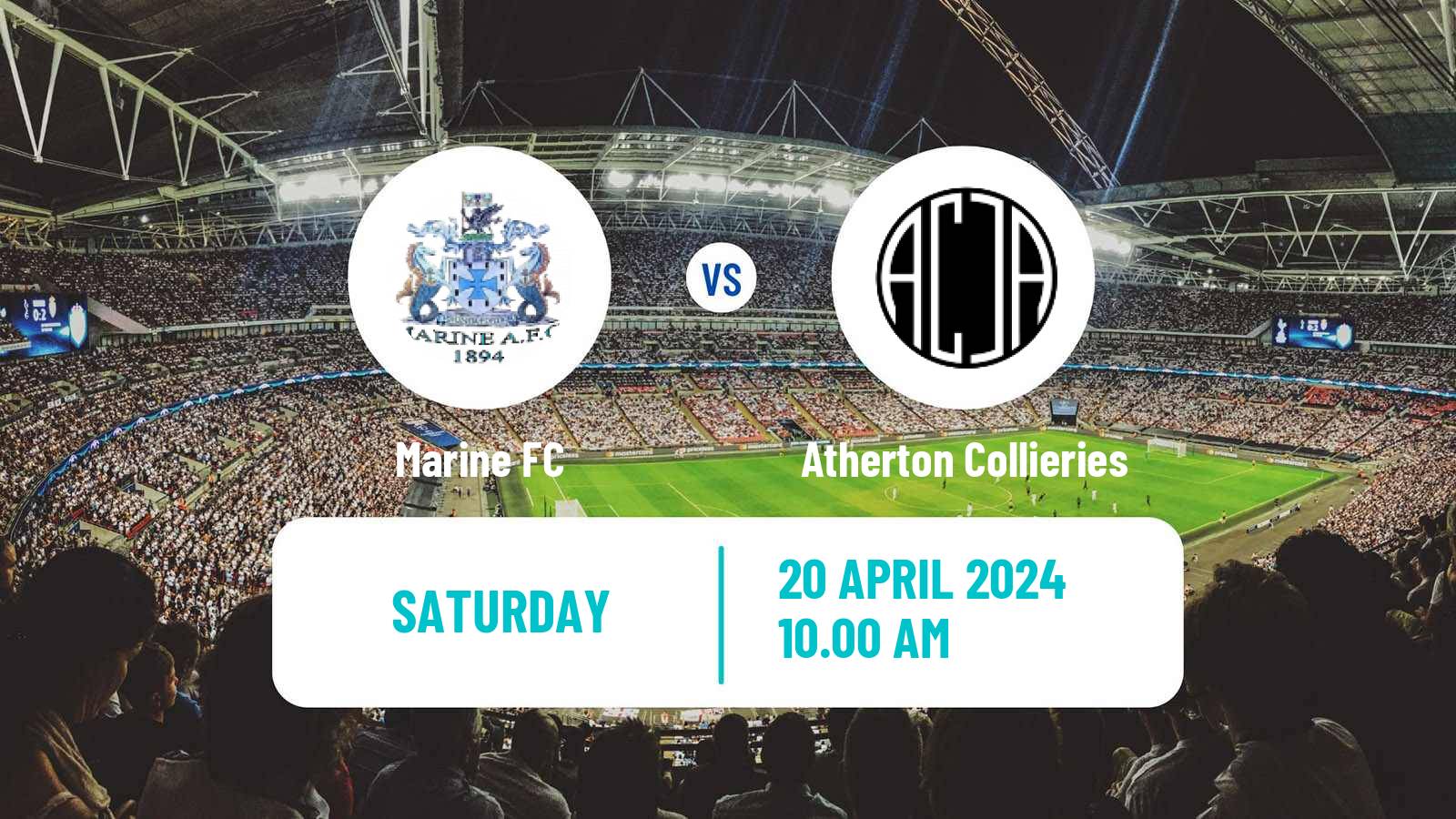 Soccer English NPL Premier Division Marine - Atherton Collieries