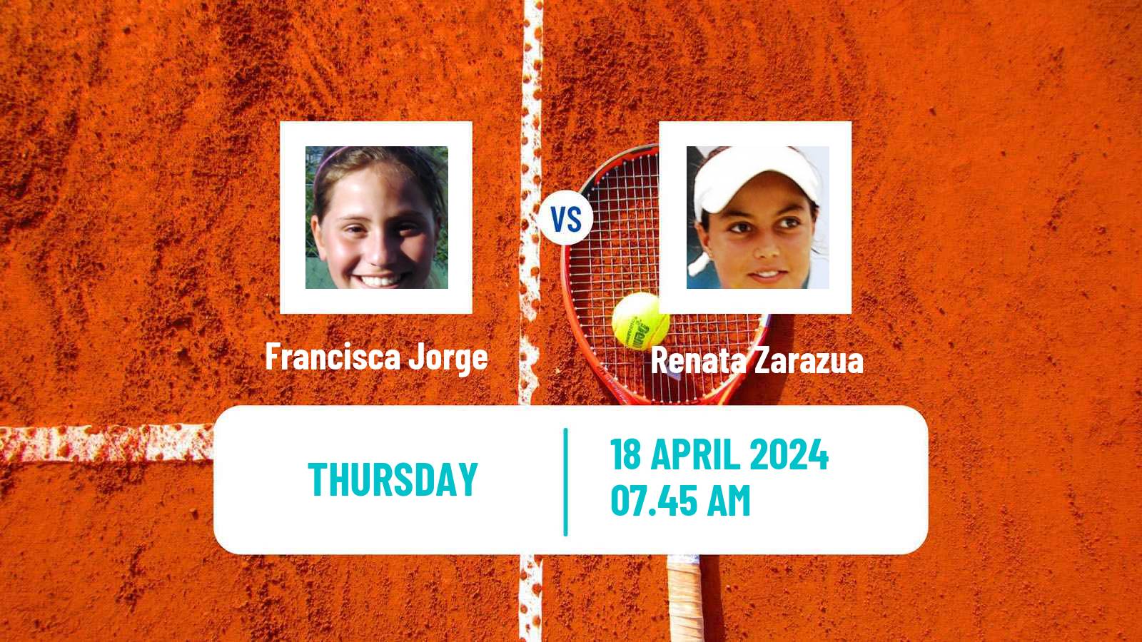 Tennis Oeiras Challenger Women Francisca Jorge - Renata Zarazua