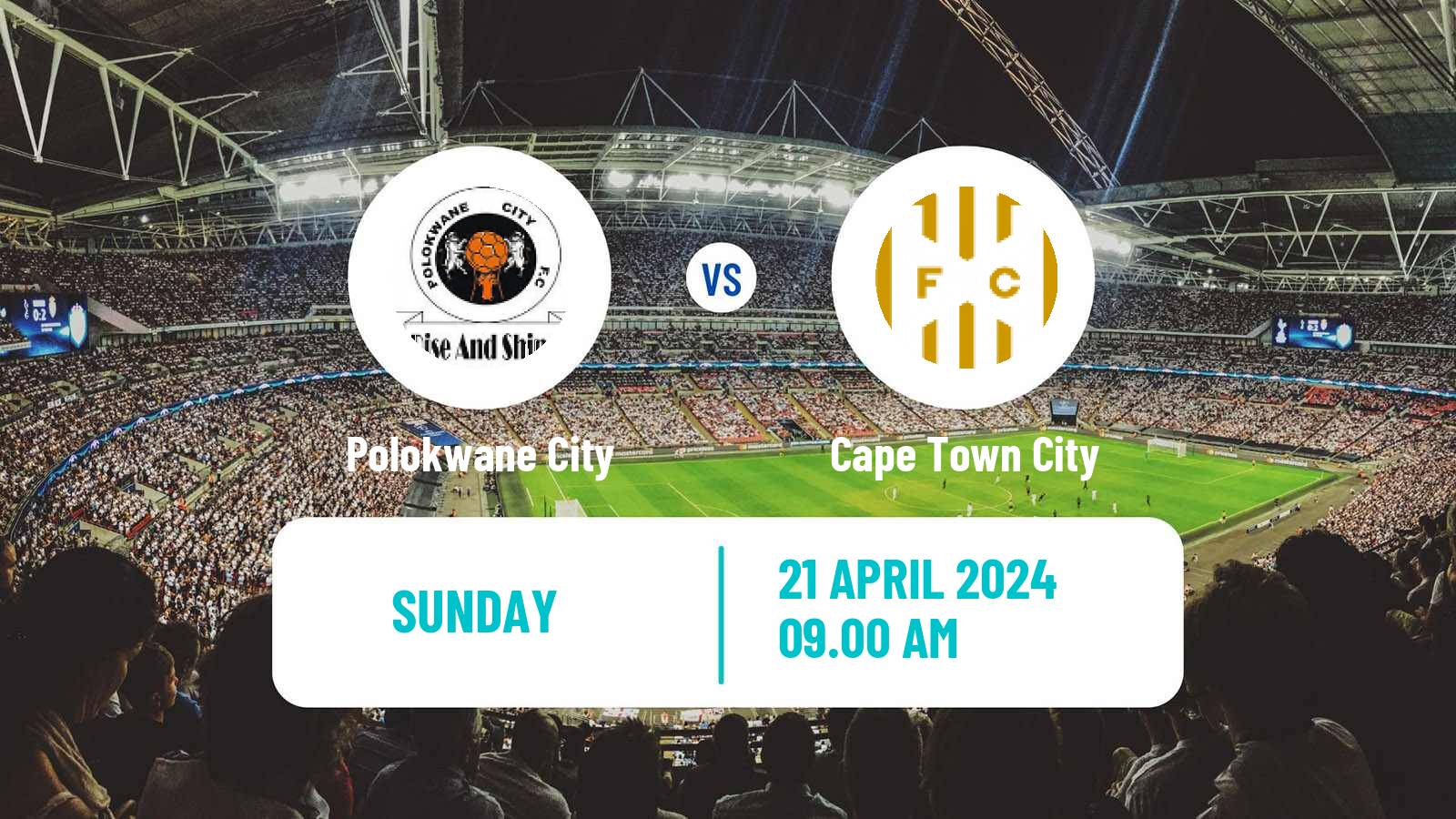 Soccer South African Premier Soccer League Polokwane City - Cape Town City