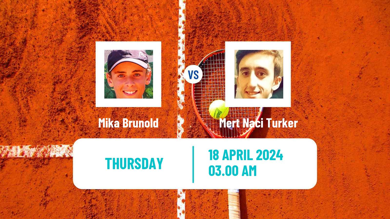 Tennis ITF M15 Antalya 11 Men Mika Brunold - Mert Naci Turker