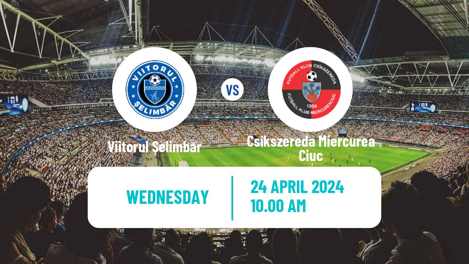 Soccer Romanian Division 2 Viitorul Șelimbăr - Csíkszereda Miercurea Ciuc