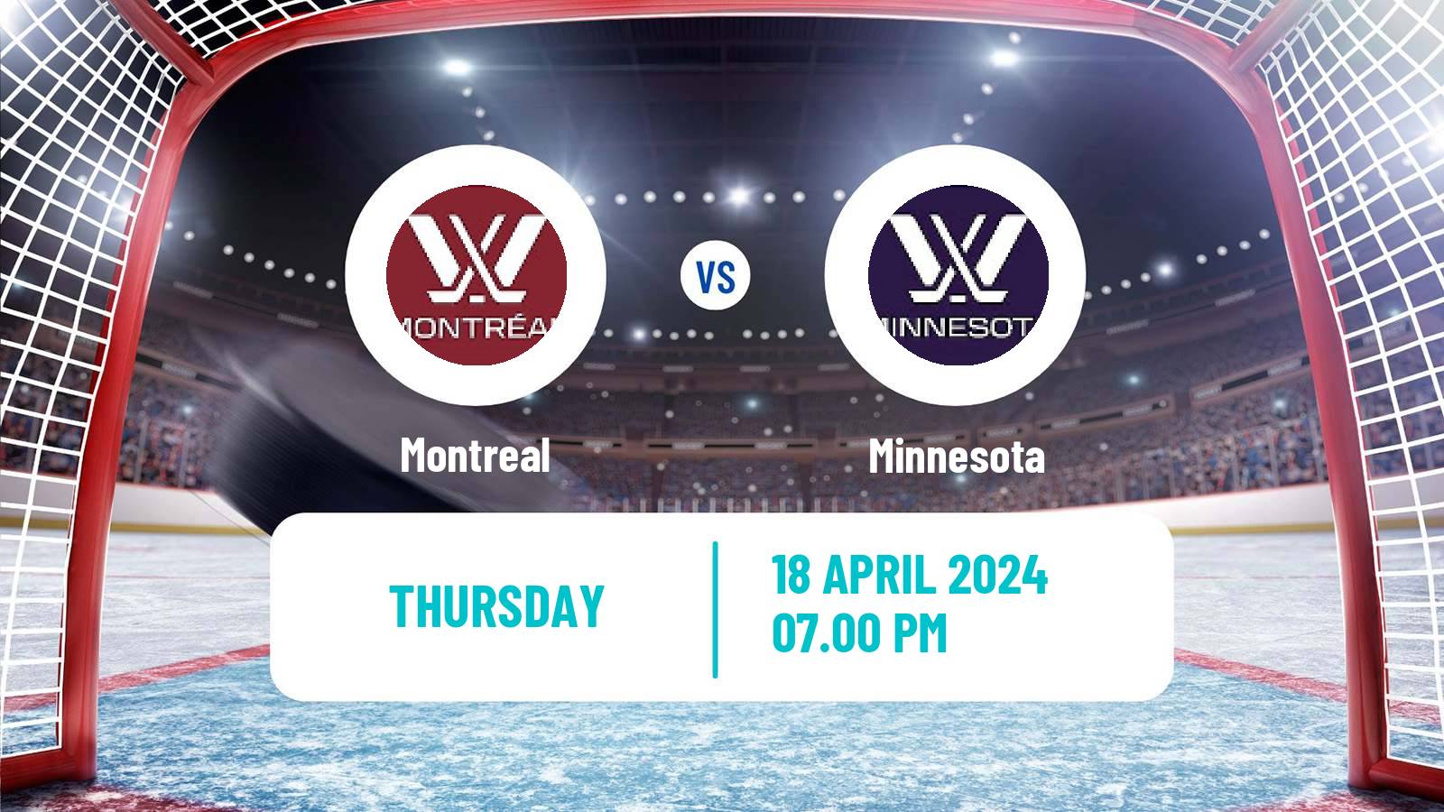 Hockey PWHL Women Montreal - Minnesota
