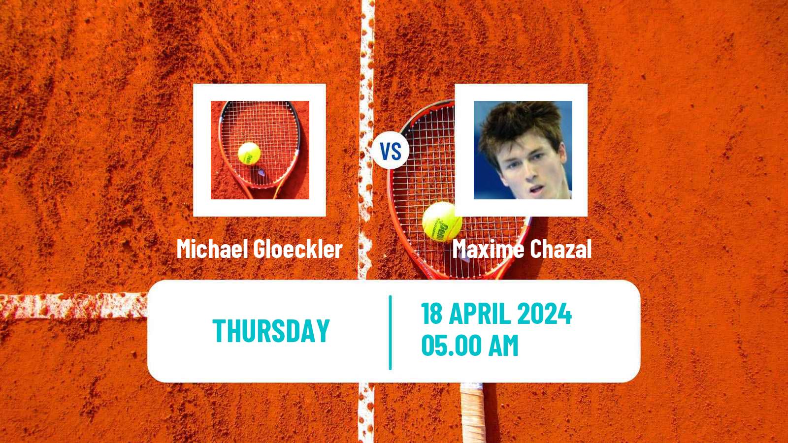 Tennis ITF M15 Dubrovnik Men Michael Gloeckler - Maxime Chazal