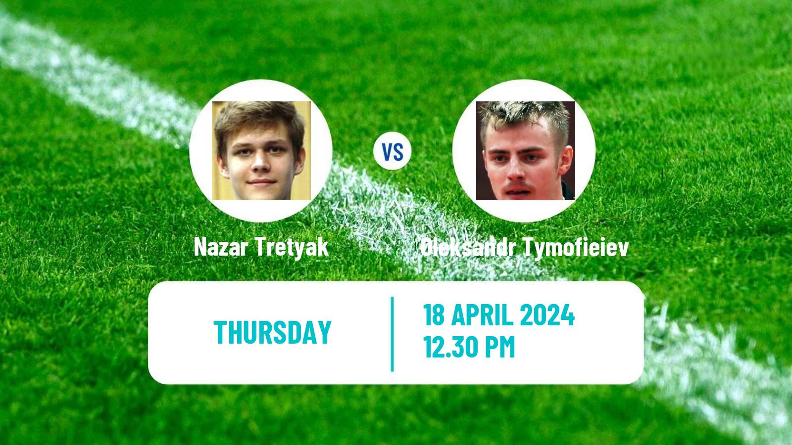 Table tennis Tt Star Series Men Nazar Tretyak - Oleksandr Tymofieiev