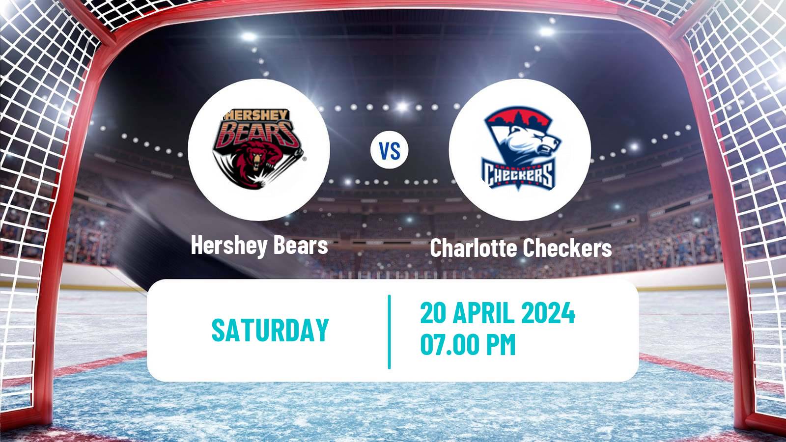 Hockey AHL Hershey Bears - Charlotte Checkers
