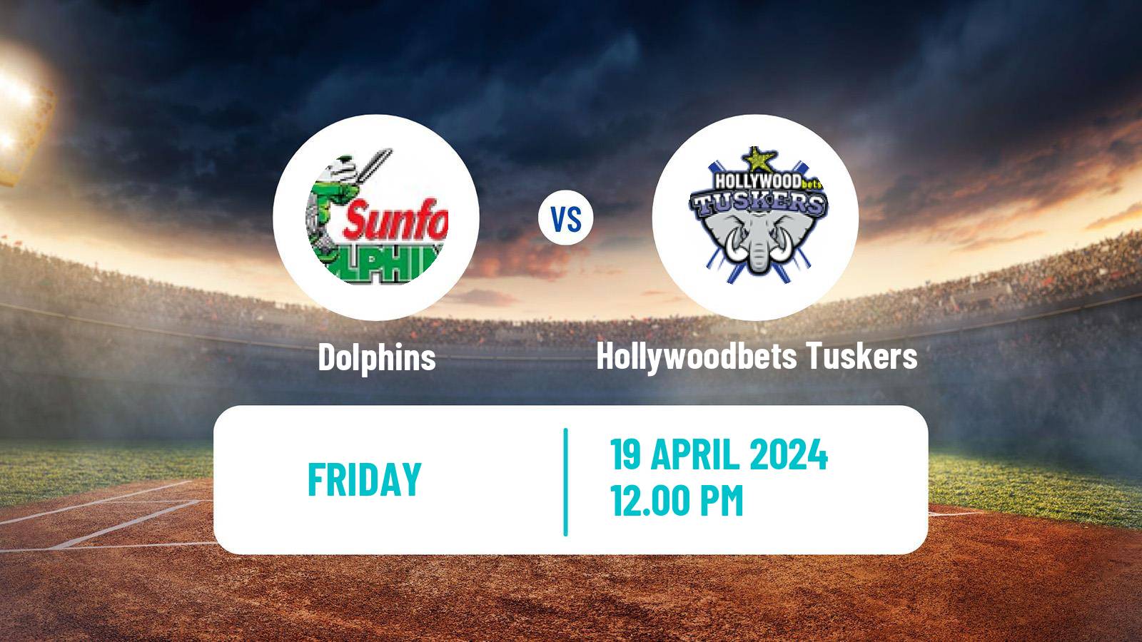 Cricket CSA T20 Challenge Dolphins - Hollywoodbets Tuskers