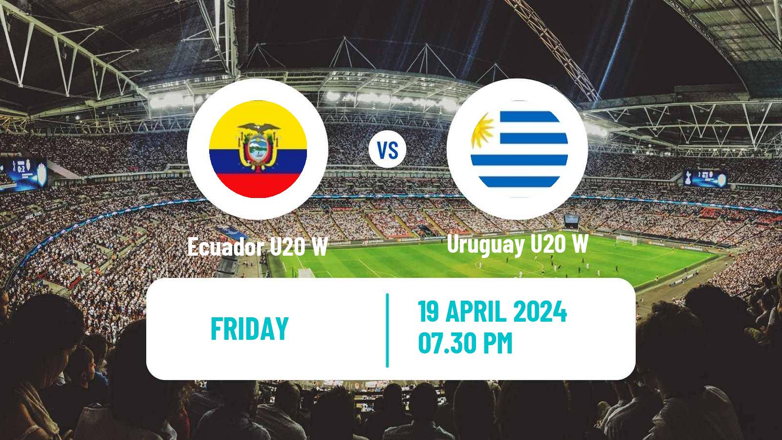 Soccer South American Championship U20 Women Ecuador U20 W - Uruguay U20 W
