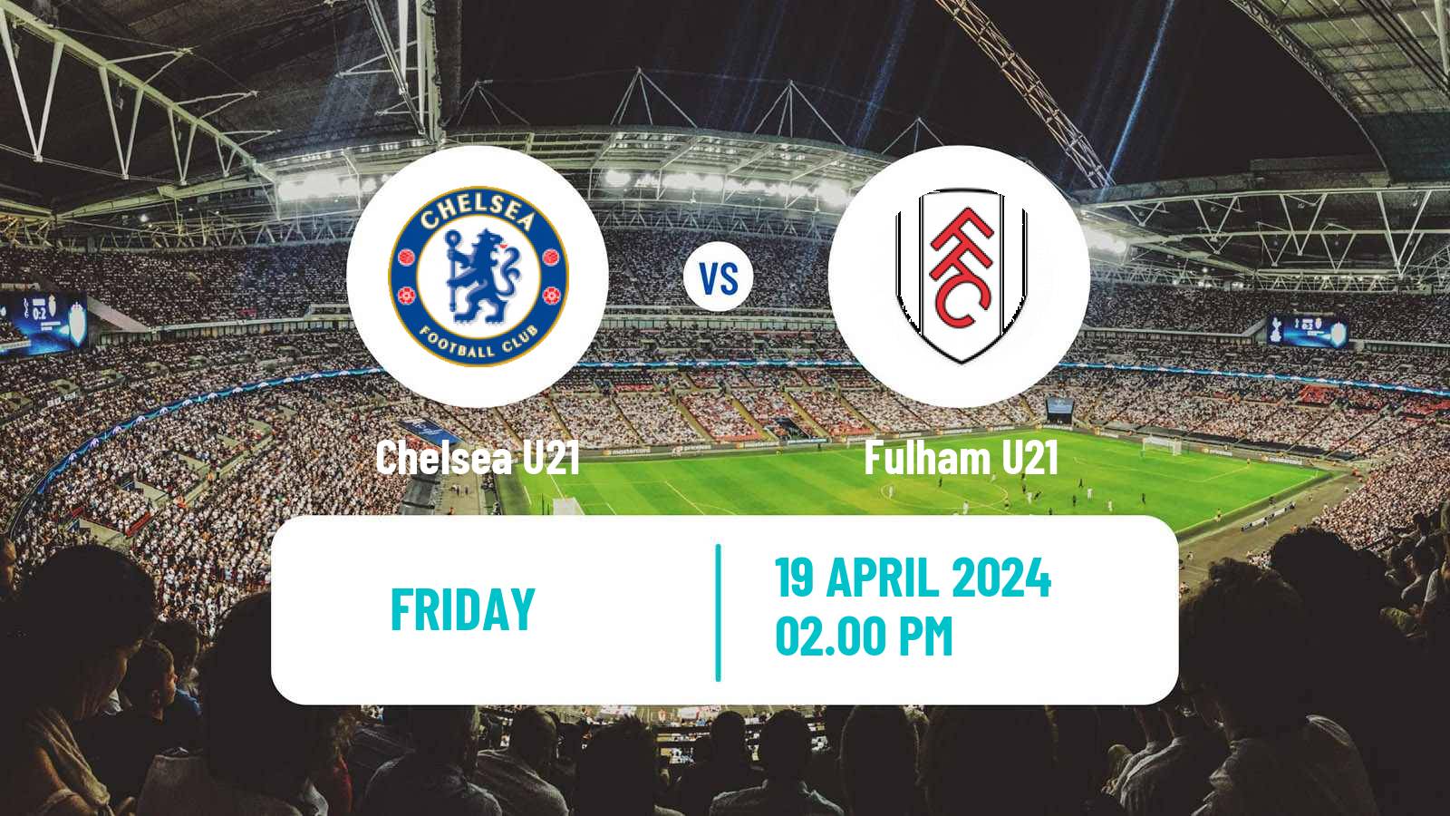 Soccer English Premier League Cup Chelsea U21 - Fulham U21