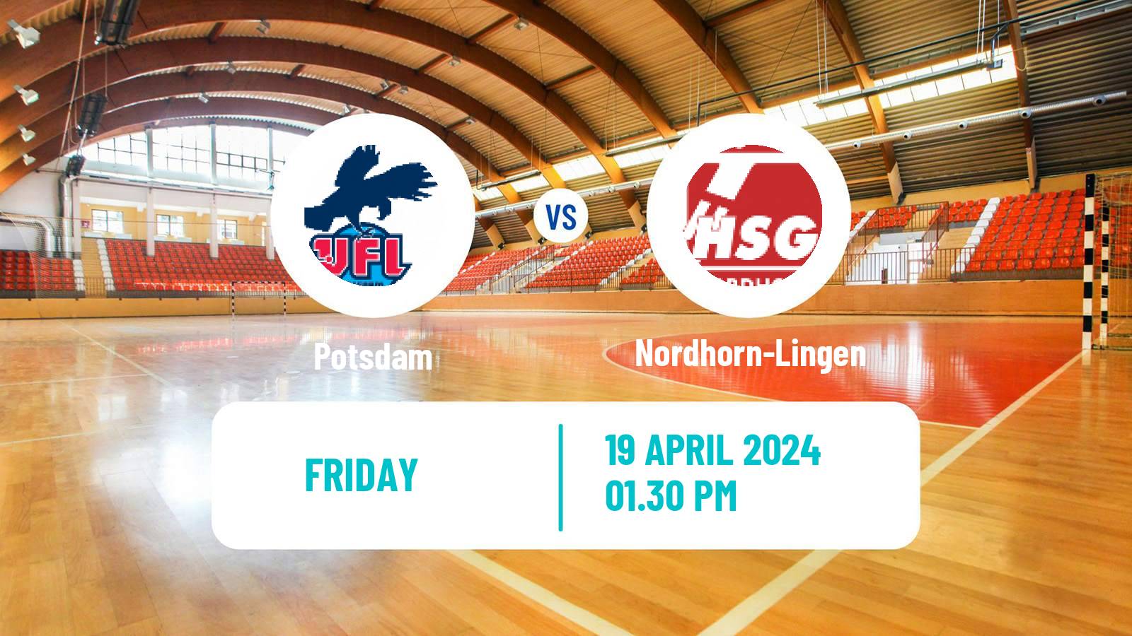 Handball German 2 Bundesliga Handball Potsdam - Nordhorn-Lingen