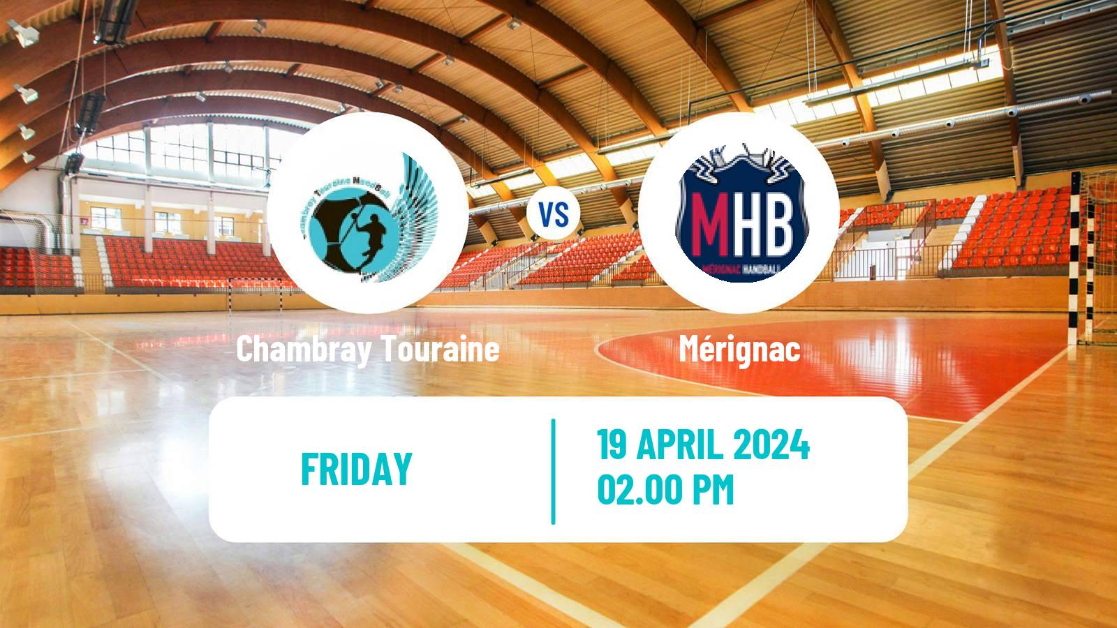 Handball French Division 1 Handball Women Chambray Touraine - Mérignac