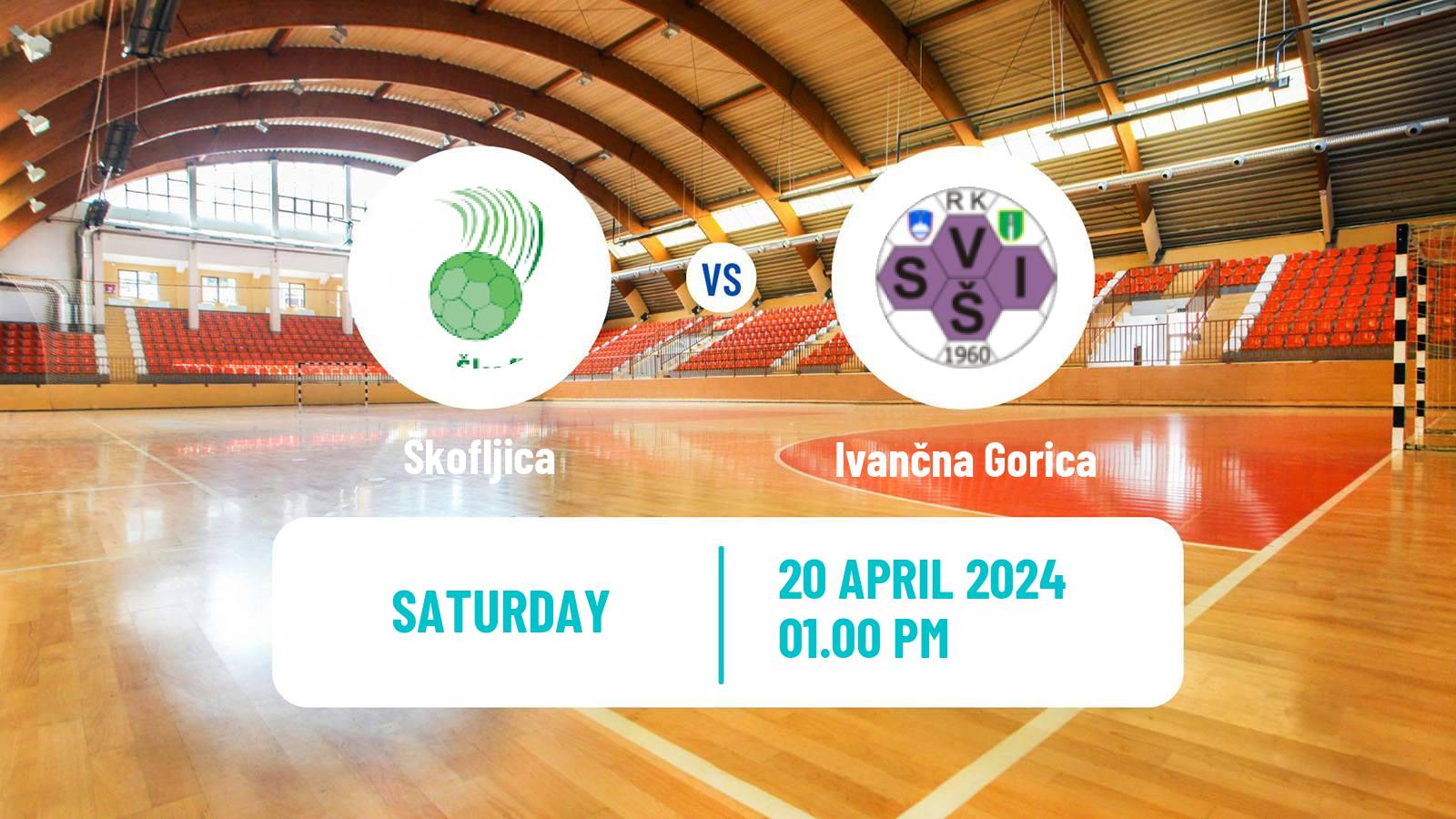 Handball Slovenian 1 NLB Liga Handball Škofljica - Ivančna Gorica