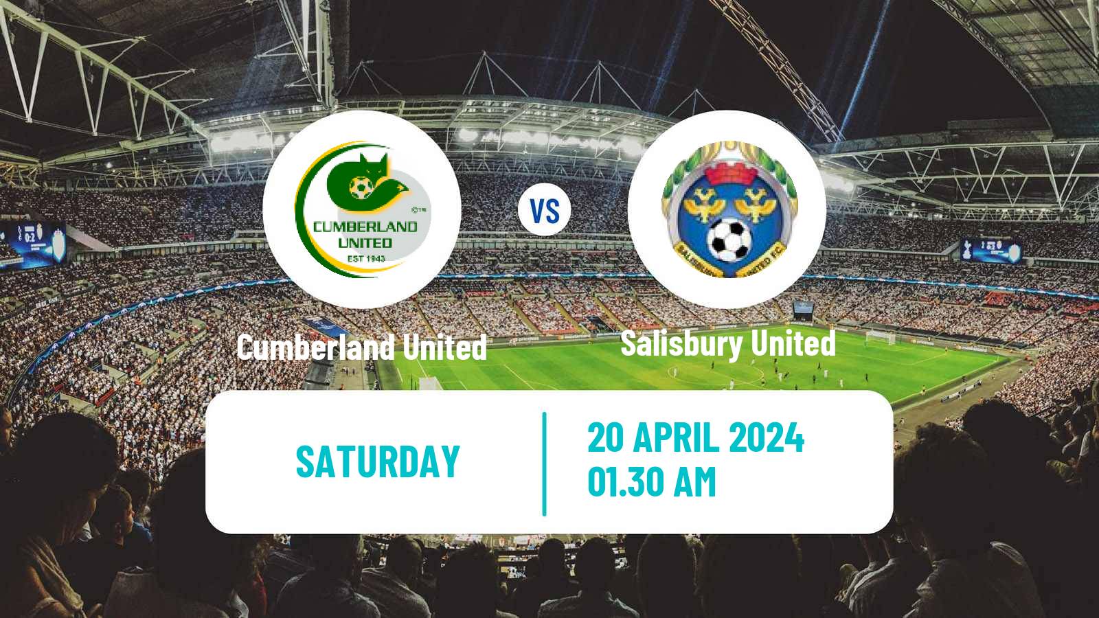 Soccer Australian SA State League Cumberland United - Salisbury United