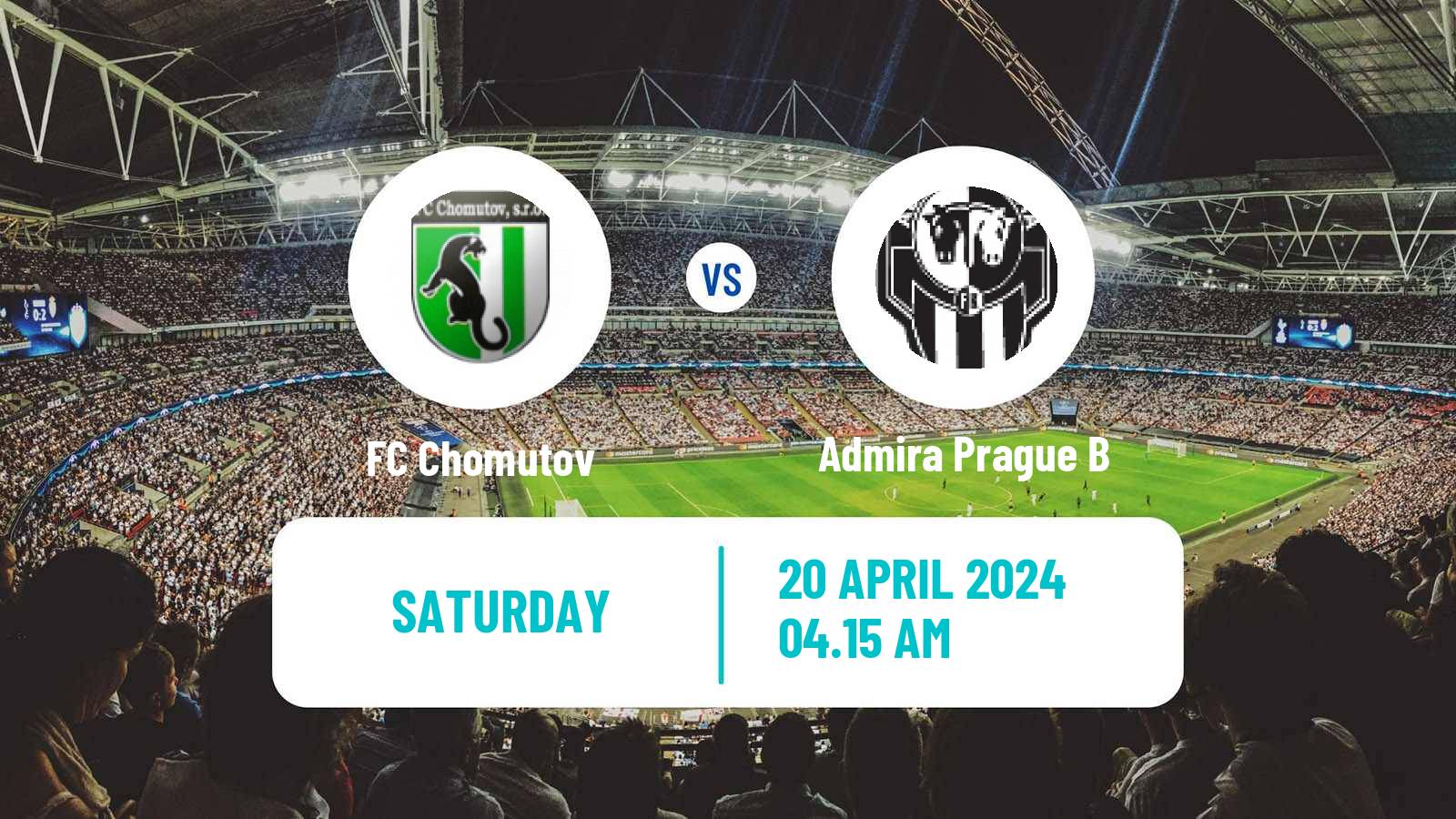 Soccer Czech Division B Chomutov - Admira Prague B