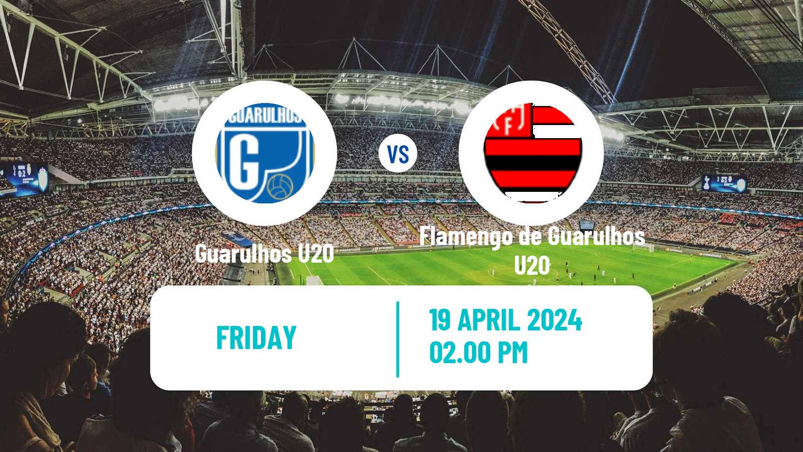 Soccer Brazilian Paulista U20 Guarulhos U20 - Flamengo de Guarulhos U20