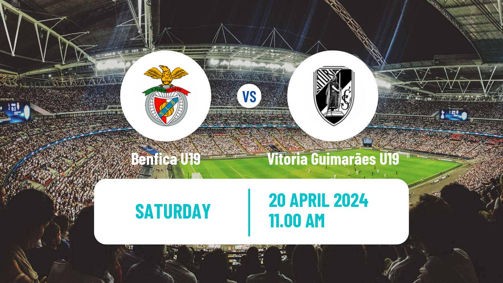 Soccer Portuguese Campeonato Nacional U19 Benfica U19 - Vitoria Guimarães U19