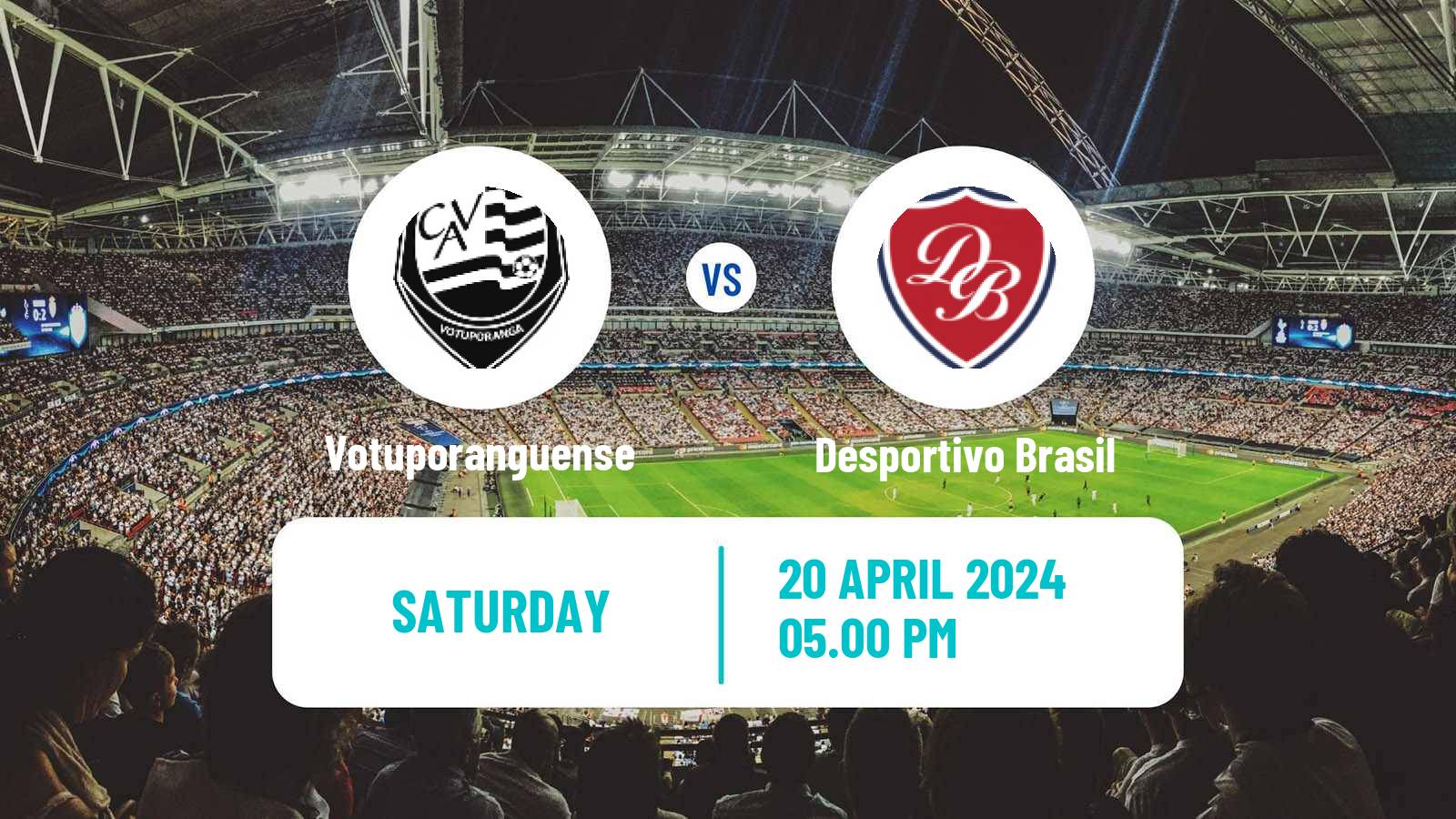 Soccer Brazilian Campeonato Paulista A3 Votuporanguense - Desportivo Brasil