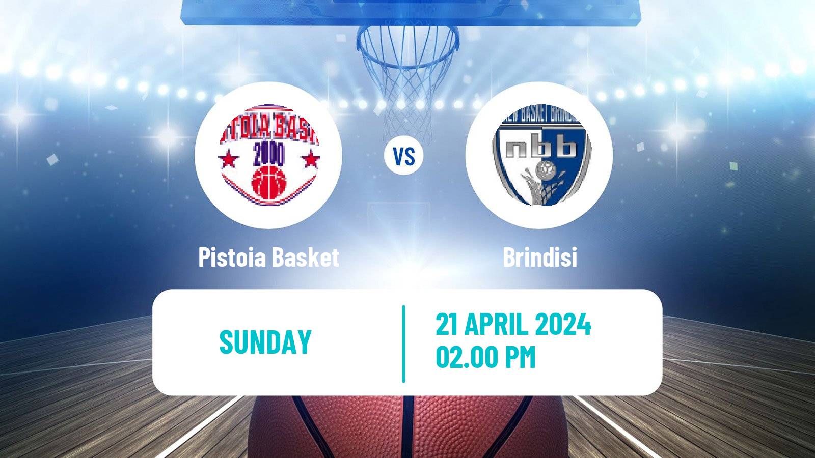 Basketball Italian Lega A Basketball Pistoia Basket - Brindisi