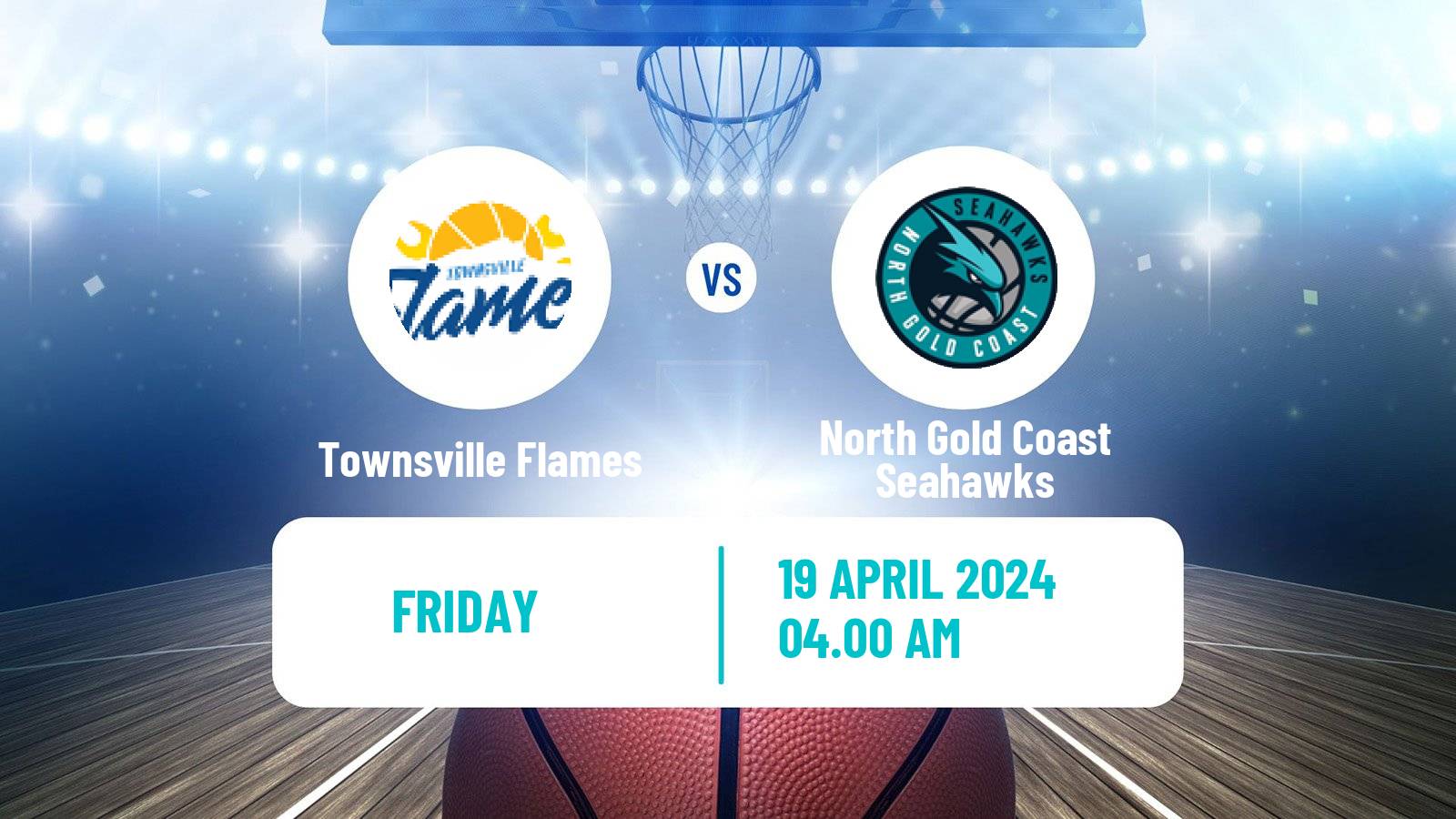 Basketball Australian NBL1 North Women Townsville Flames - North Gold Coast Seahawks