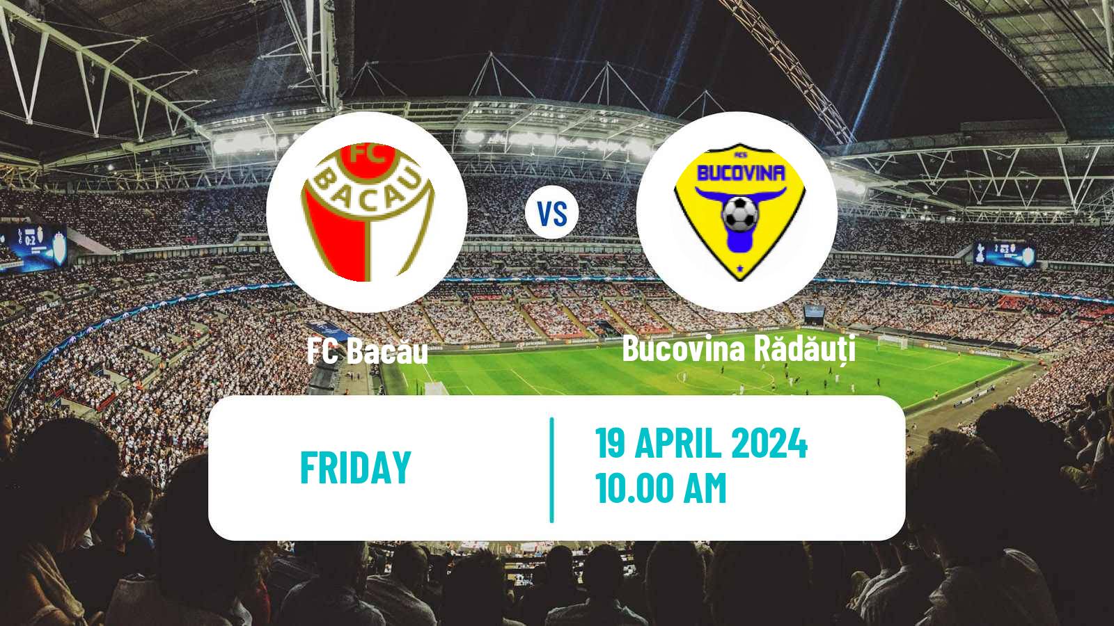 Soccer Romanian Liga 3 - Seria 1 FC Bacău - Bucovina Rădăuți