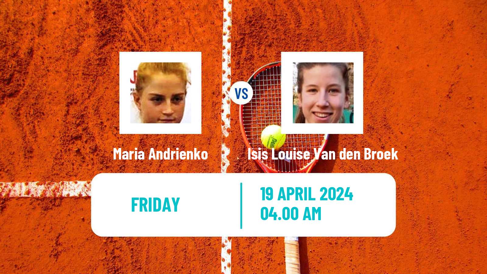 Tennis ITF W15 Telde 3 Women Maria Andrienko - Isis Louise Van den Broek