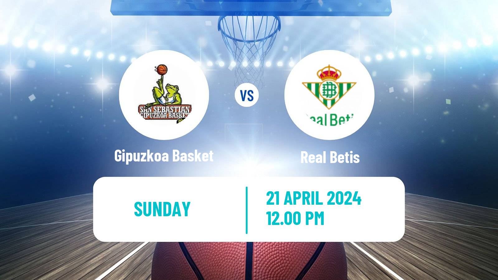 Basketball Spanish LEB Oro Gipuzkoa Basket - Real Betis