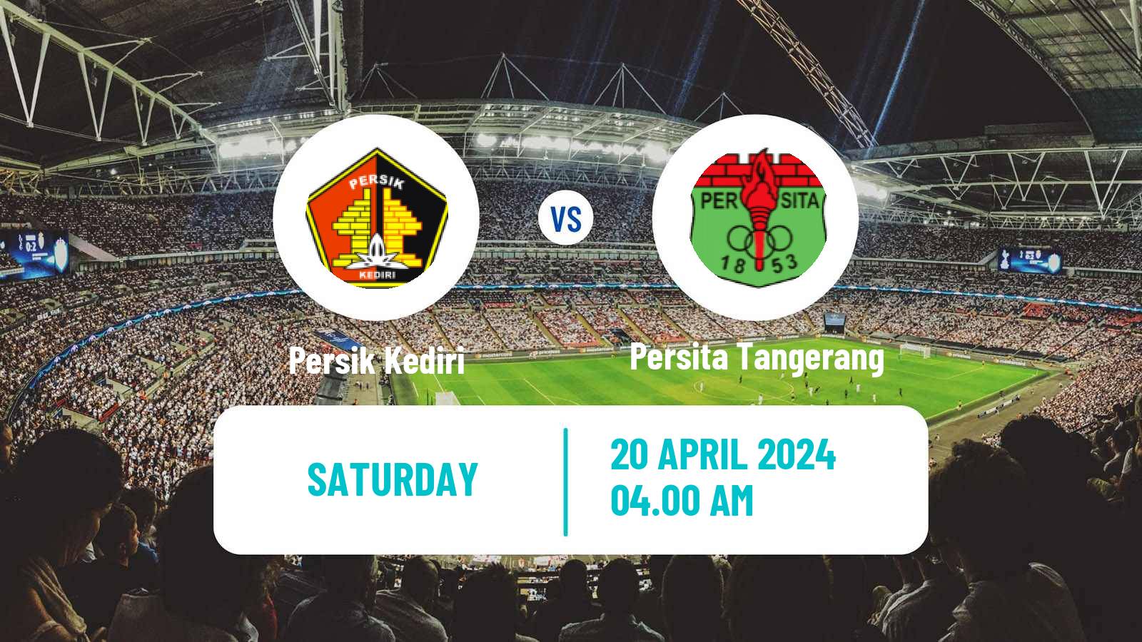 Soccer Indonesian Liga 1 Persik Kediri - Persita Tangerang
