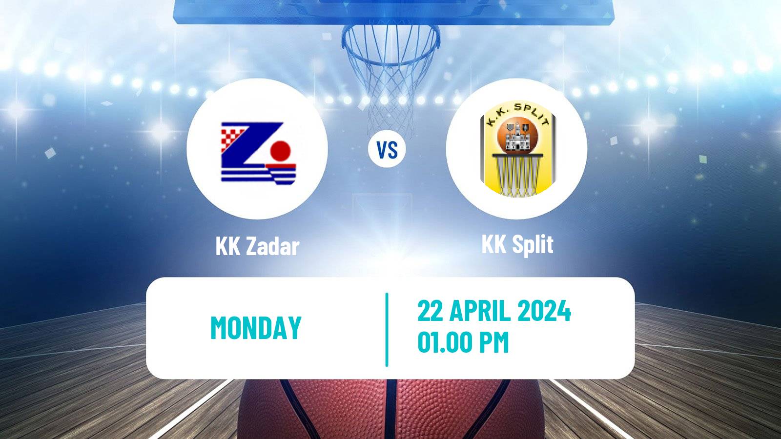 Basketball Croatian Premijer Liga Basketball KK Zadar - KK Split