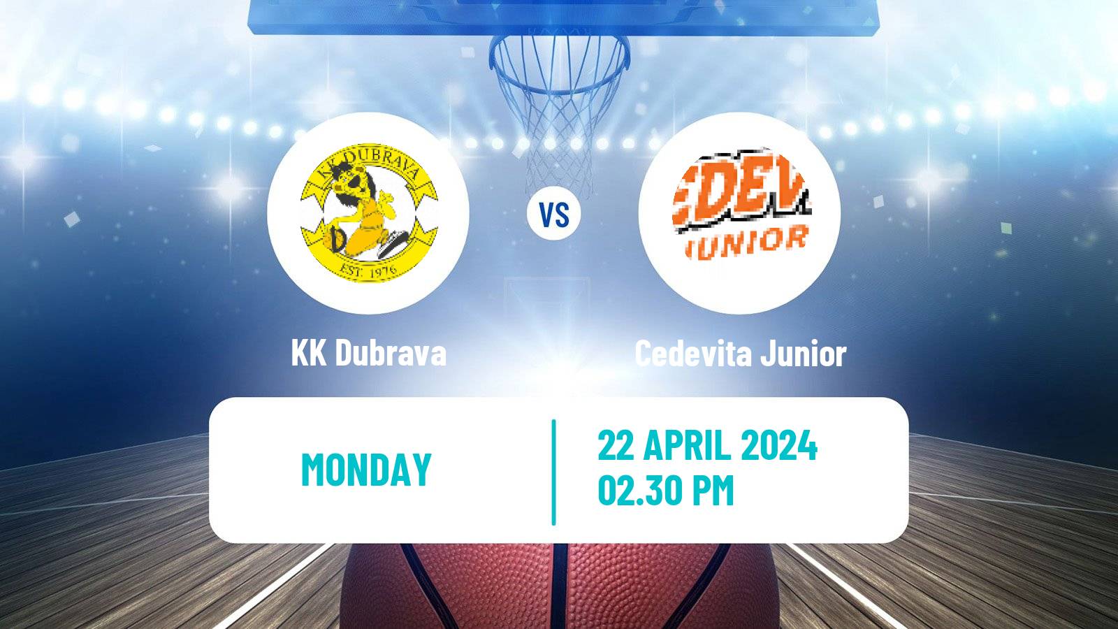 Basketball Croatian Premijer Liga Basketball Dubrava - Cedevita Junior