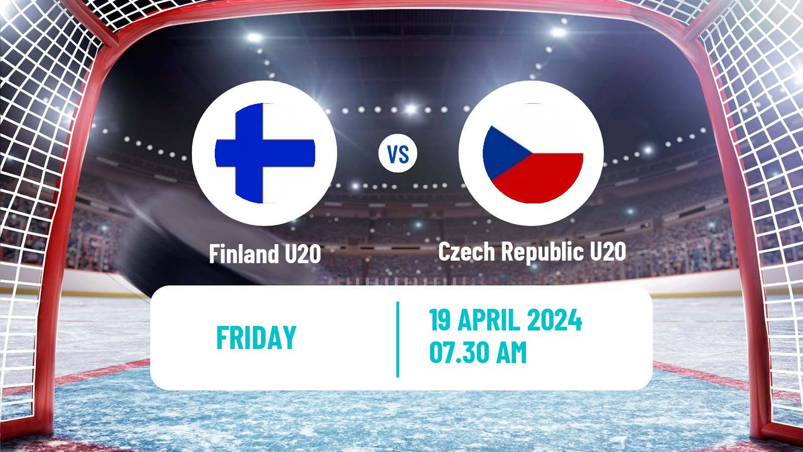 Hockey Friendly International Ice Hockey Finland U20 - Czech Republic U20