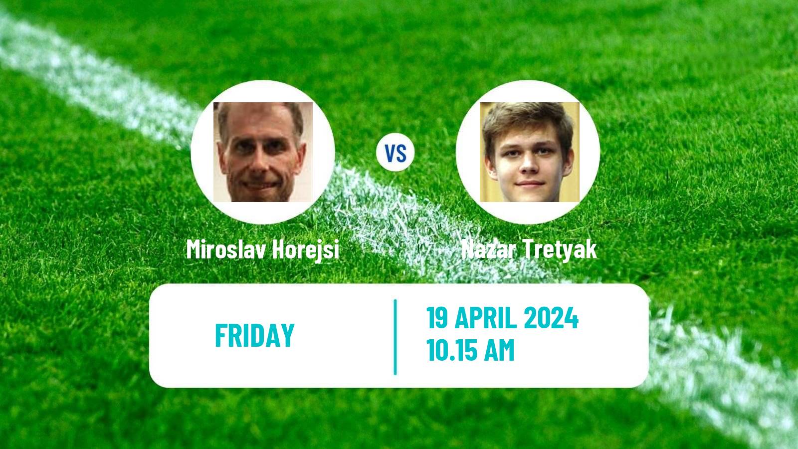 Table tennis Tt Star Series Men Miroslav Horejsi - Nazar Tretyak